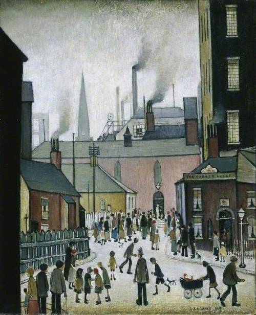 After the Wedding, 1939, L.S. Lowryhttps://www.wikiart.org/en/l-s-lowry/after-the-wedding-1939