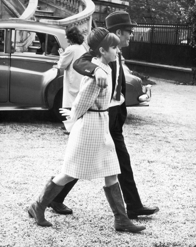 Audrey & Peter O'Toole on the set of How To Steal A Million, 1966🤍🤍