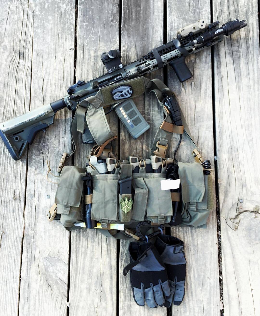 T.REX ARMS — Mayflower/Velocity Systems chest rig all kitted