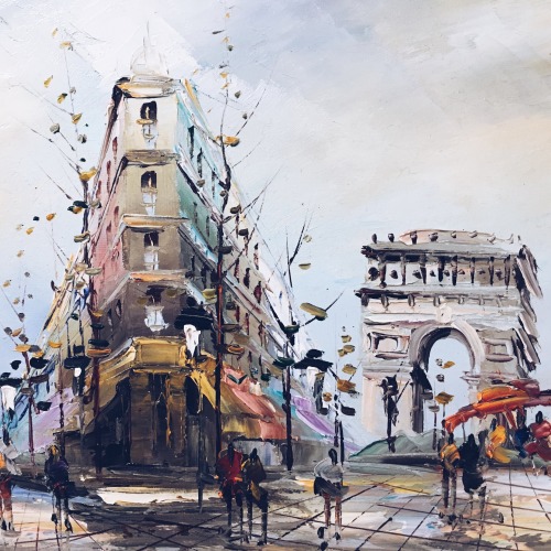 bluerberries: paintings from paris