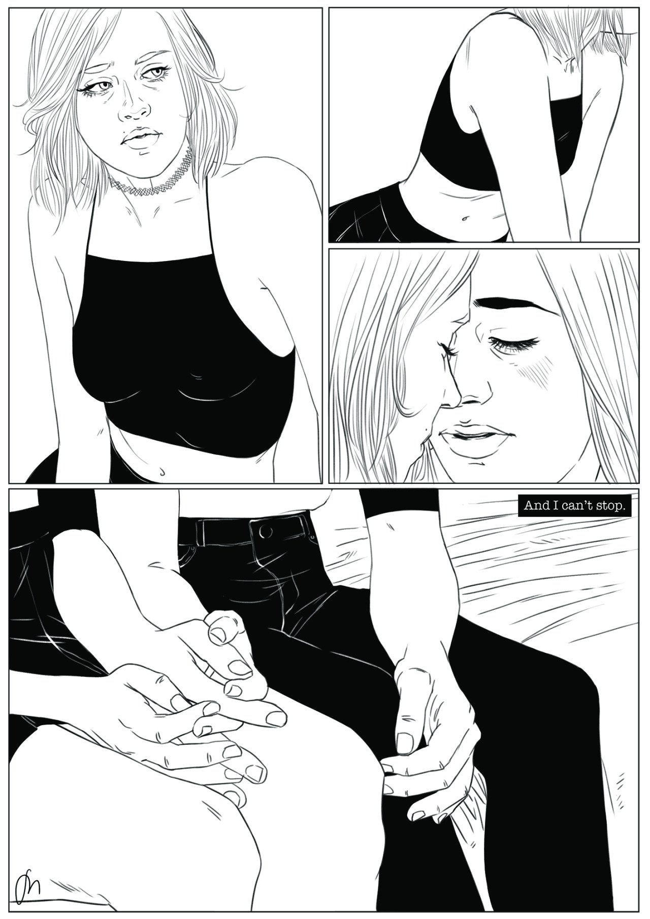 sarahmaxwellart:  Based off of ssau 😏 The first of many mini comics I’ll be