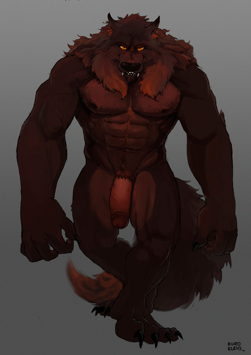 What big&hellip; eeh&hellip; uhh&hellip; teeth you have!Absalom, a werewolf OC. He never liked his n