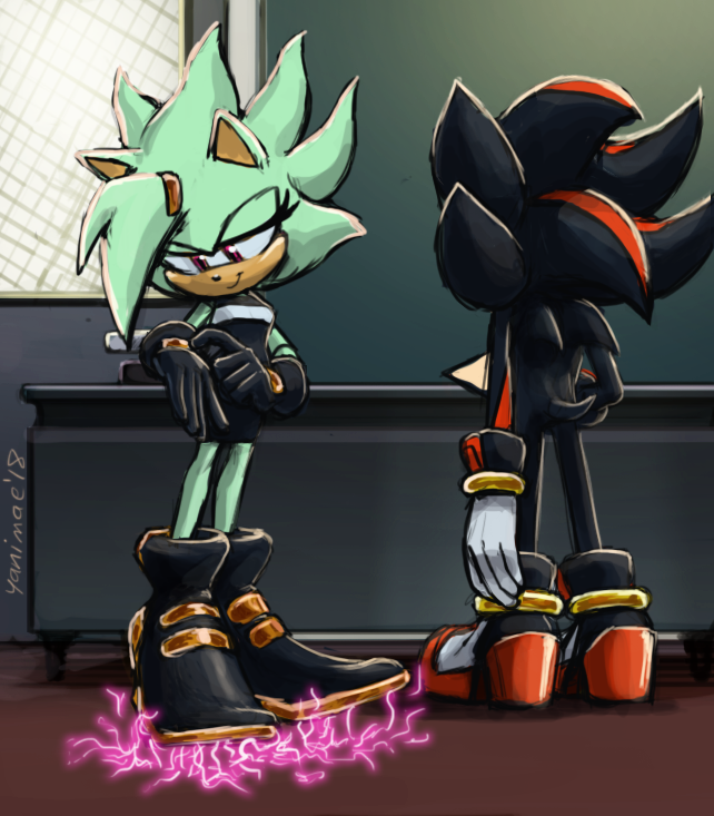 sonic and shadow by whvsss on Newgrounds