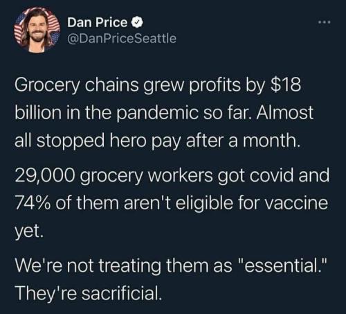 freekentuckythinker:Capitalism kills. Reblog if you’re a sacrificial retail worker