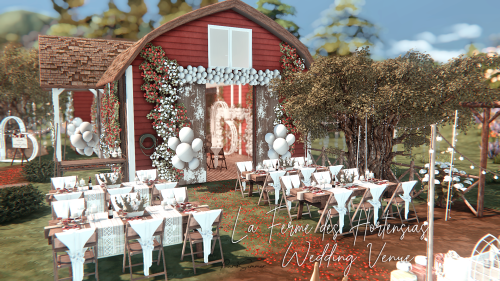 La Ferme des Hortensias - Wedding Venue Lot Information :Size : 30x20 / Lot Type : Wedding Venue / P