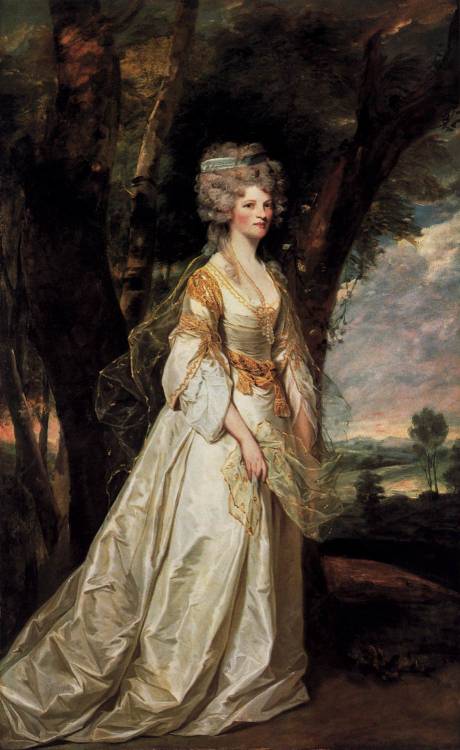 Lady Sunderlin, 1786, Joshua ReynoldsMedium: oil,canvas