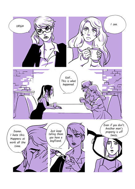 Calling A Cat is a short story about sexual harrassment, loosely based on own experiences. This proj