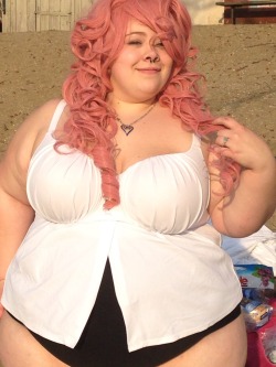 seaminglycomplex:  chubbymagicalgirl:  Never in my life have I felt beautiful or comfortable in a swim suit.  My body has never felt “beach ready”  I’ve been on a really hard journey to learn to love myself.   Dressing up like a beautiful large
