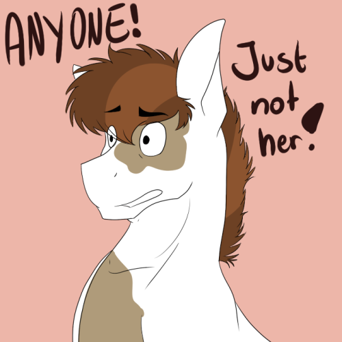 ask-teenage-pipsqueak:This just in: Dumb pinto horse turns out to be a drama queen=o