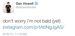 colorfulhowell:  The things Dan does for