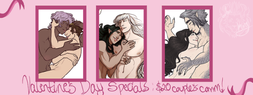 email vapidventus@gmail.com or dm me through twittertaking these discounted commission specials unti