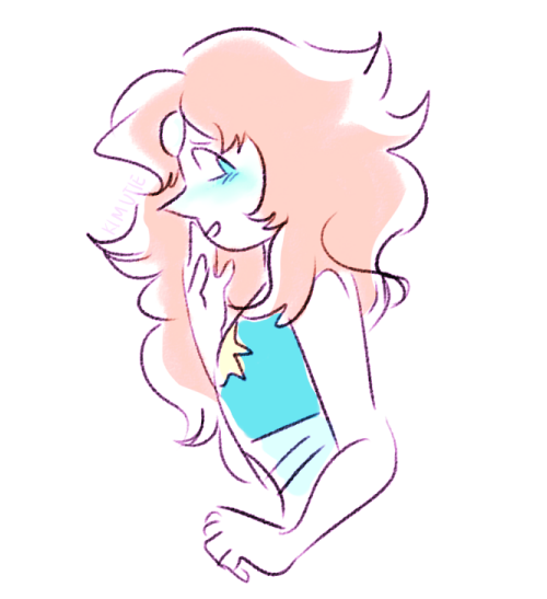 kimutie:  a friend asked for a long haired pearl!! 