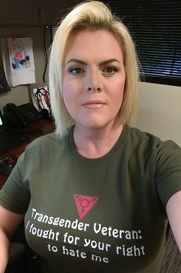 gaywrites:   Carla Lewis, a 44-year-old trans woman in Tennessee who served in the