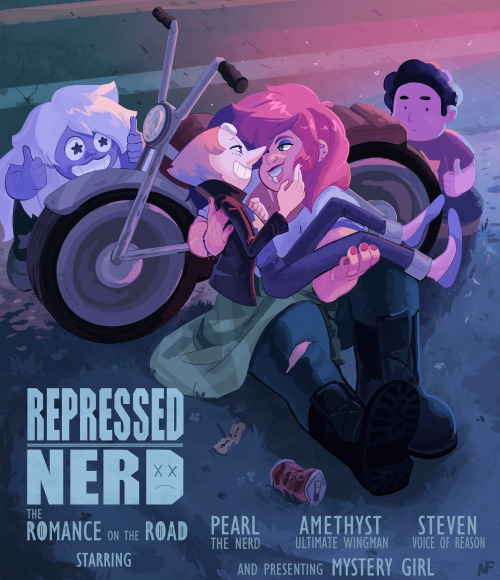 wicked-geek:loopy-lupe:Bad Pearl and the Mystery GirlOMG! I WOULD WATCH THIS ON REPEAT! <3