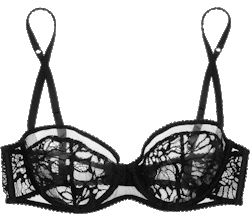 transparent-lingerie:  Kiki de Montparnasse, “Grand Fleur”: bra 