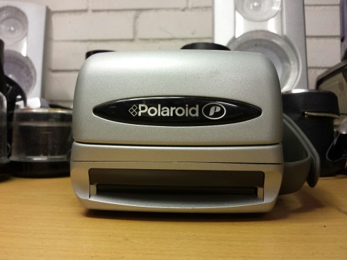 Polaroid P-Cam Grey &amp; Silver, 2004 -  Polaroid P-Cam Dark Blue &amp; Silver, 2004