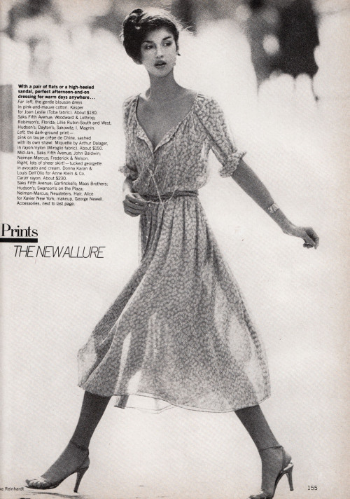 Donna Karan and Louis Dell'Olio for Anne KleinVogue - January 1978Photographed by Mike Reinhardt