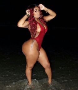 she2damnthick:  Red Fine As Hell