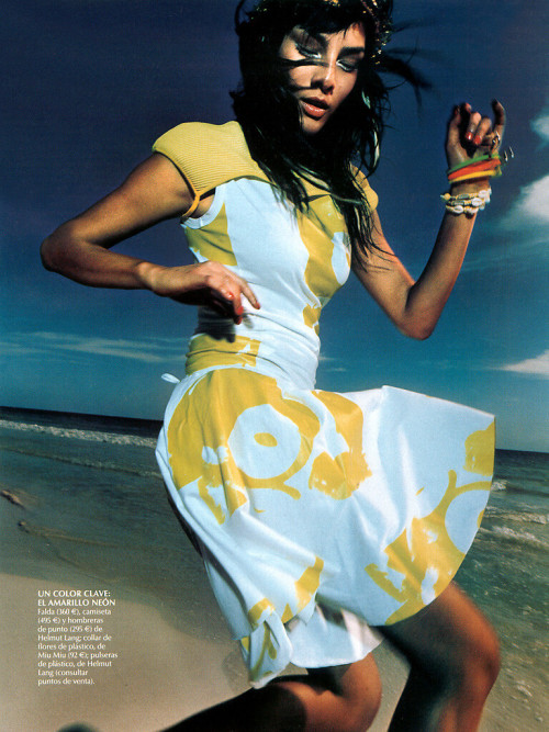 @VogueSpain - March 2003Top Model: @LilianaDominguezIsPhotographer: @EnriqueBadulescuStyling: @Natal