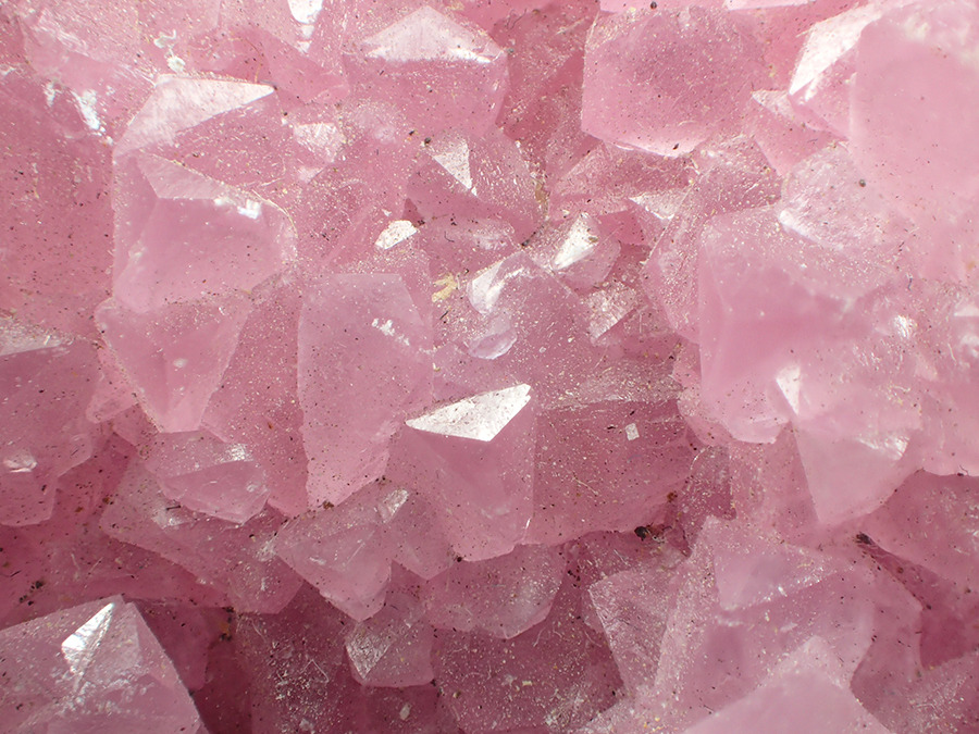 hematitehearts:  Cobaltoan CalciteLocality: Bou Azzer, Souss-Massa-Draâ Region,