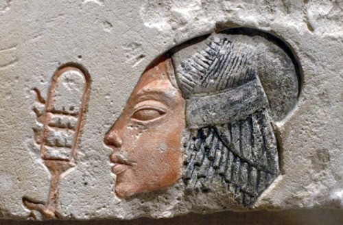  Ancient Egyptian Princess Meritaten, daughter of 18th dynasty pharaoh Akhenaten