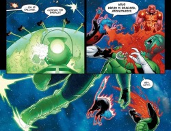 longlivethebat-universe: Thank you DC Comics for finally making the Main Man a Green Lantern. his will(y) power is very strong lol XD