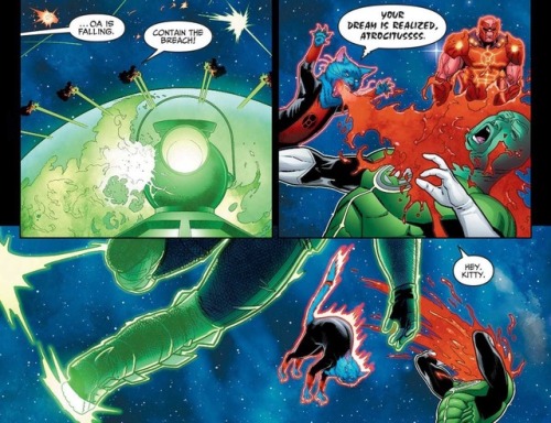 theladydracula:  longlivethebat-universe: Thank you DC Comics for finally making the Main Man a Green Lantern.  @missilecat366  