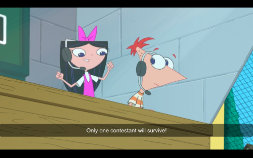 belleevangeline: phineas: let’s play sports :) isabella: i crave violence