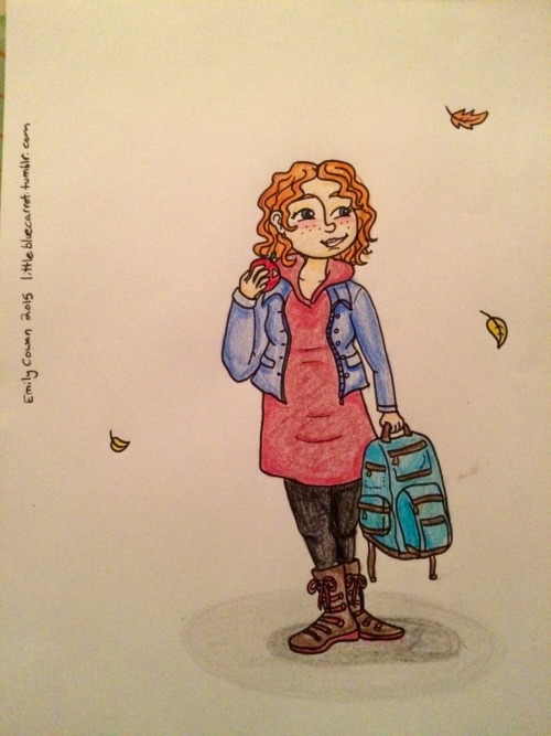 littlebluecarrot: This cool girl passed me on the street today.