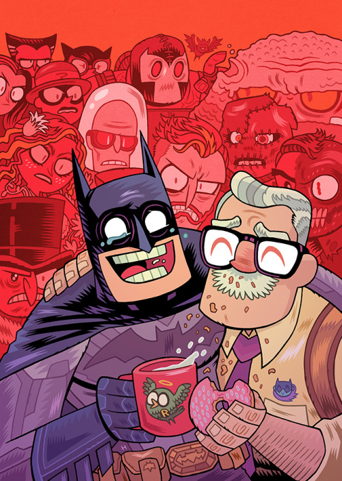 horrorsoflife:  Artist Dan Hipp