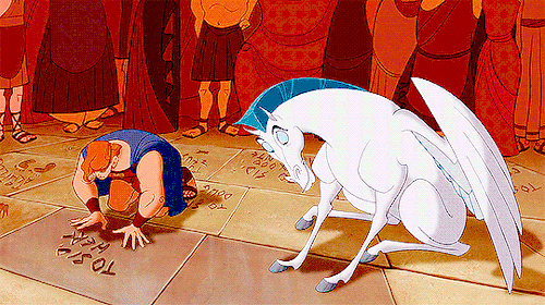 suchalovelybutt:Hercules + Pegasus - disney friendships 1/?