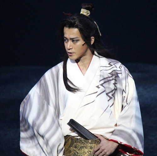 cris01-ogr:Oguri Shun in stageplay Dokurojō no Shichinin - Season Hana.Welcome back Sutenosuke!!!