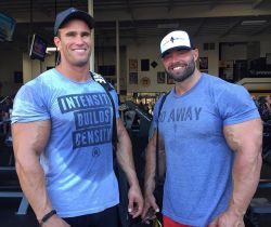 drwannabe:  Calum Von Moger and Frank McGrath