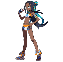 shelgon: INTRODUCING NESSA, A GYM LEADER WHO’S AN EXPERT ON WATER-TYPE POKÉMON! Nessa is an expert on Water-type Pokémon and one of the Gym Leaders you must face on your adventure. Her calm and collected attitude hides a competitive spirit and indomitable