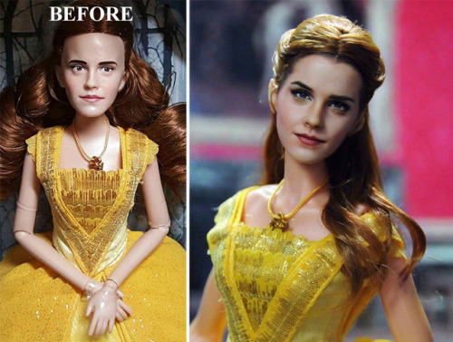 mayahan:Artist Noel Cruz Repaints Mass-Produced Dolls To Make Them Look More Realisticit’s back and 