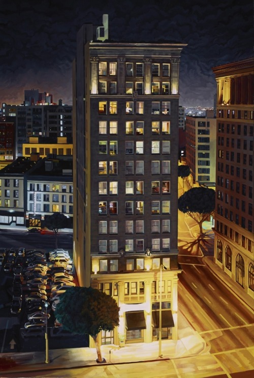 Spring Street  -   Seth Armstrong , 2015American,b.1963-Oil on canvas, 60 x 40 in.