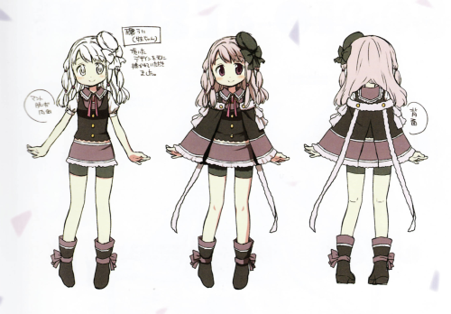 kuro-chan-stan: dendylabyrinth: puellamagifashion: Ui’s magical girl outfit Aww, she looks a l