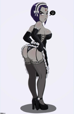 Ultrajusticehentaiblr:  Maid Raven