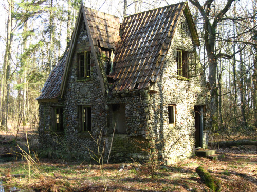 abandonedography: When the Germans were invading Denmark in world war II, they took over a mans farm