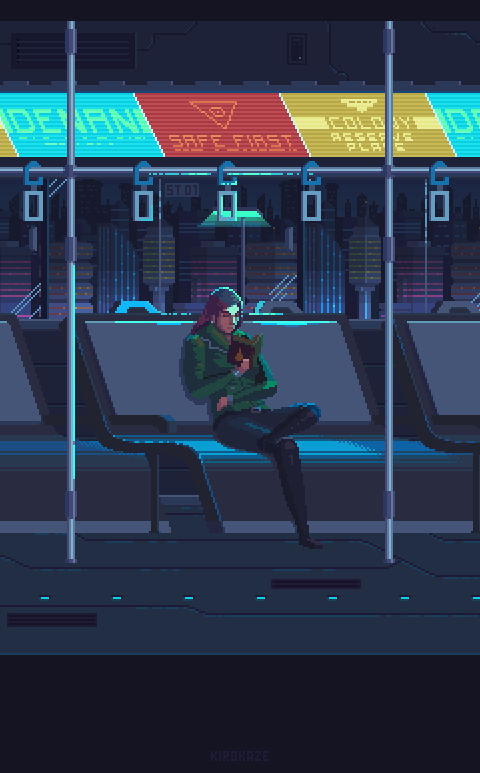 kirokazepixel:  Train - kirokaze 