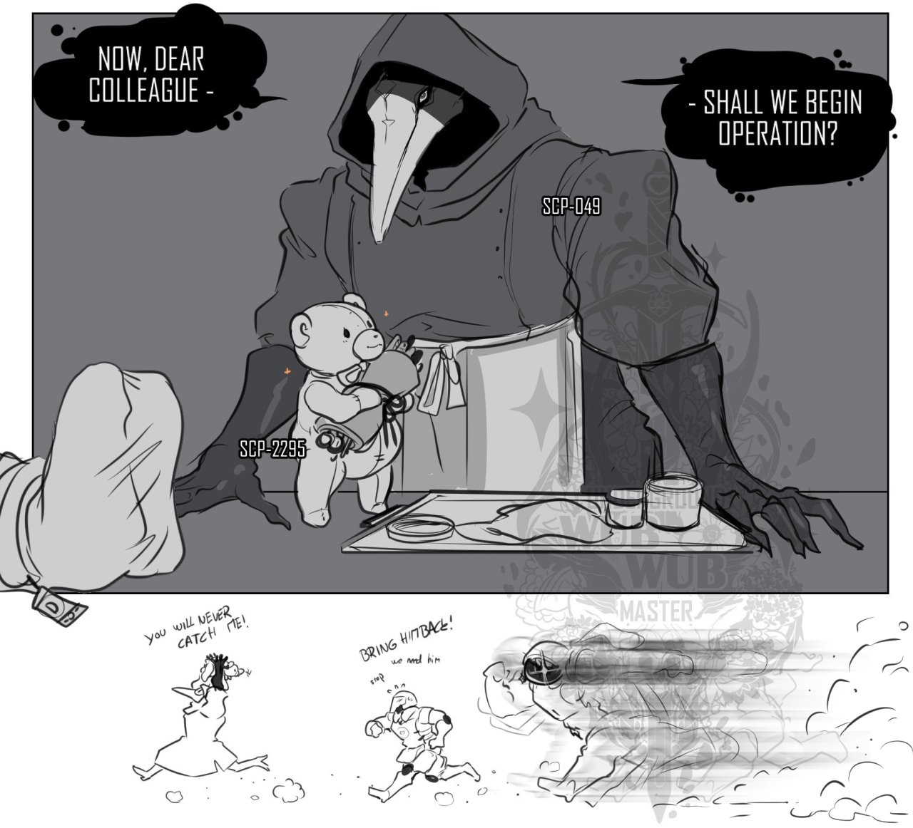 SCP-049 and his hood buddies : r/SCP