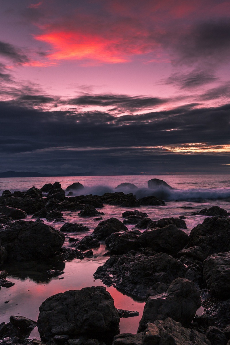alecsgrg:  Makara sunset | ( by Brendon Lang )