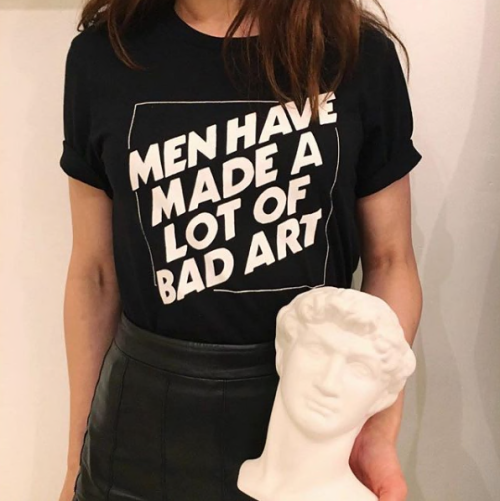 womenartistszine: THE BOYS ARE BACK IN TOWN! We just restocked tees in our shop. from our stockist @
