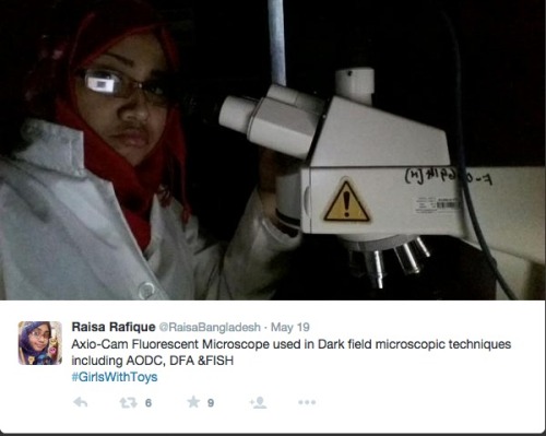 salish-sea-selkie:  shychemist:   #GirlsWithToys hashtag - part 35 What is this hashtag about? In short: the hashtag was born out of casual sexism by a male scientist. To read more about what spurred this response, read Kate Clancy’s (creator of the