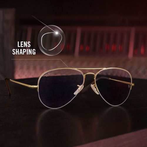 Lens shaping tailors your optical needs to a look you already love // Never compromise, keep your ey