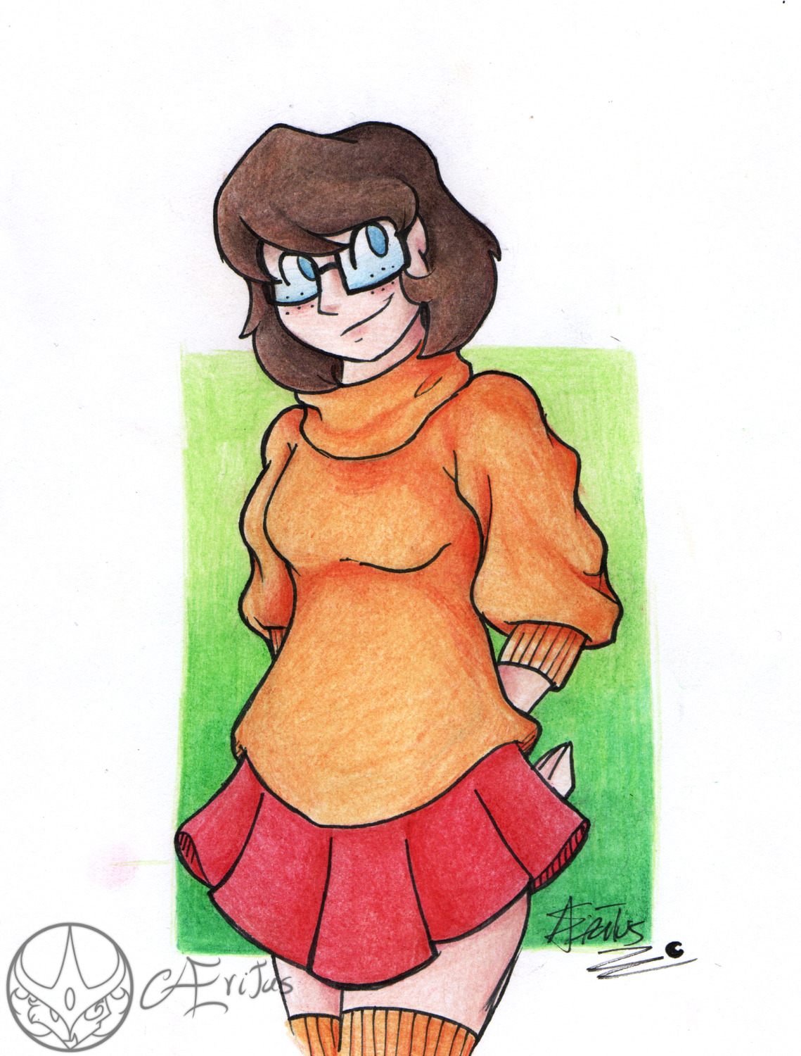 Traditional request for @mr-anonypony “How about a bit thicker Velma of the Scooby