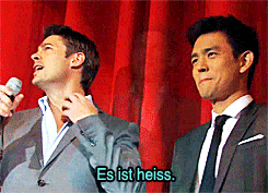 sherlockspeare:  thebitchesterbrothers:  testmeyouwillfail:  Star Trek 2009 Berlin Premiere (X) Sorry if the German caption is not correct.  I’m german, and I really love this. Let me tell you why! There’s a good reason the audience started to laugh