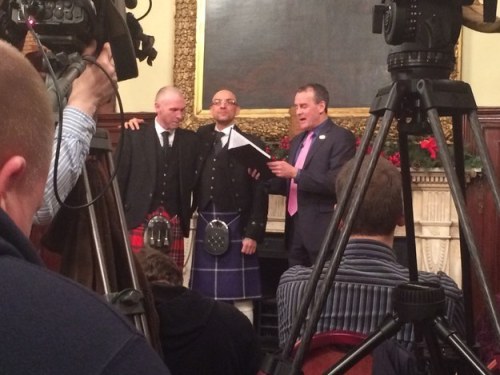 buzzfeed:We went to Scotland’s first same-sex wedding and it was terrific.AAAAAAAAAAHHHHHHHHHGGGG