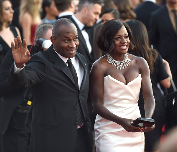 accras: Viola Davis and husband Julius Tennon at the 23rd Annual Screen Actors Guild