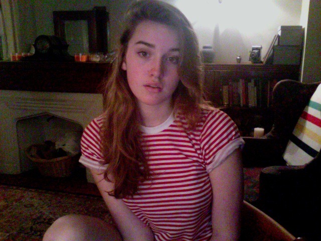 americanapparel:  Scarlett on Photobooth. May 2014.  Shop the Look HERE 